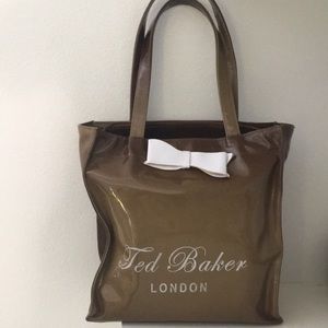 Ted Baker Taupe Color Large Tote / shoulder purse